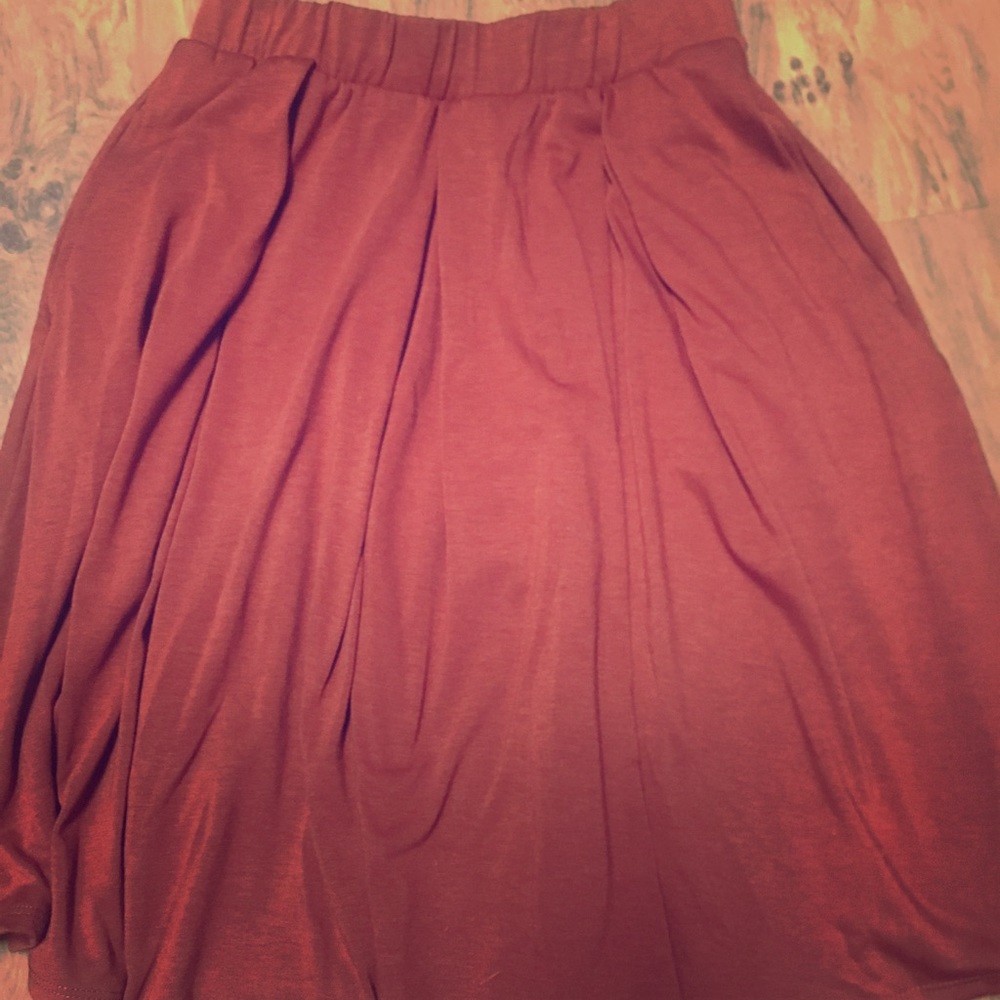 Mid Length Skater Skirt